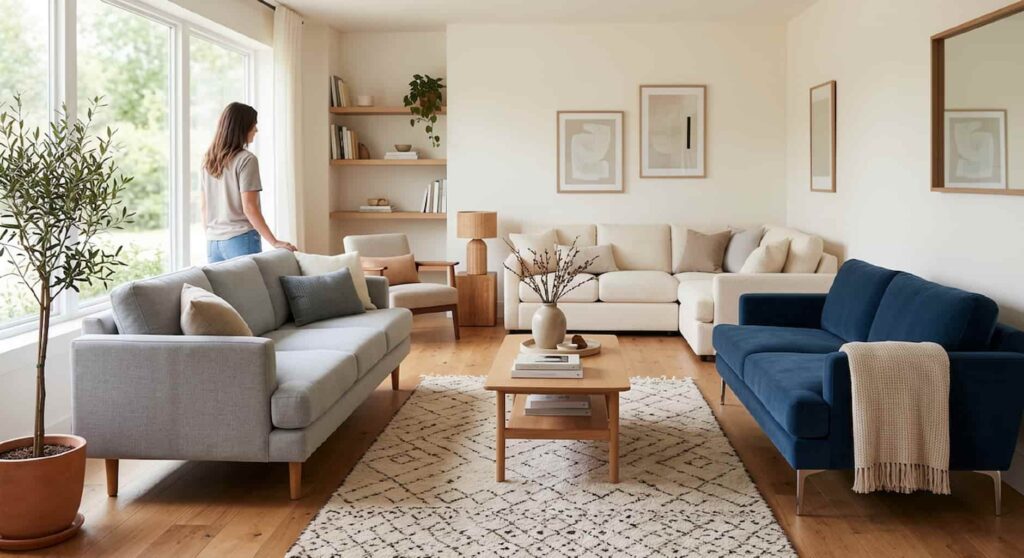 como elegir un sofa