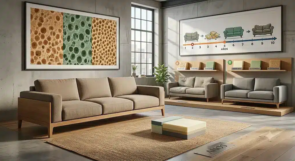 densidad sofa